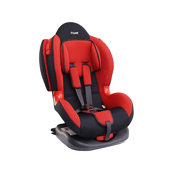 фото Автокресло Siger Кокон isofix 9-25 кг, красный