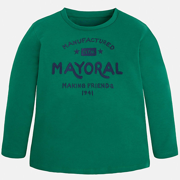 

Футболка с длинным рукавом для мальчика Mayoral, Зеленый