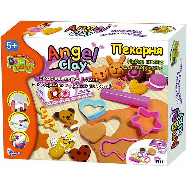 

Игровой набор для лепки из глины "Пекарня", Angel Clay