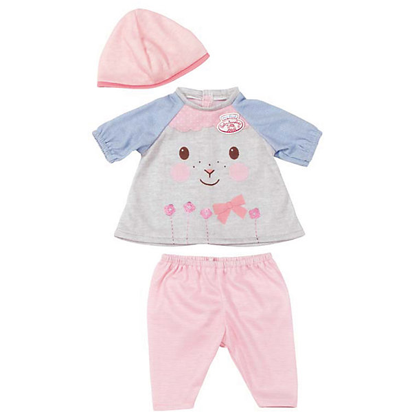 

Одежда для куклы 36 см, my first Baby Annabell, цвет Серо-голубой