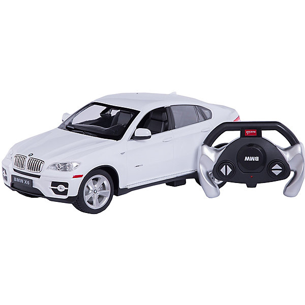 

RASTAR Радиоуправляемая машина BMW X6 1:14, белая