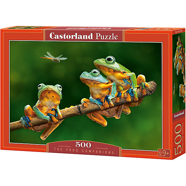 

Пазл "Лягушки", 500 деталей, Castorland