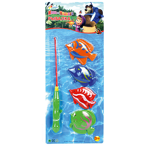 

Игра "Рыбалка", Маша и медведь, Играем вместе