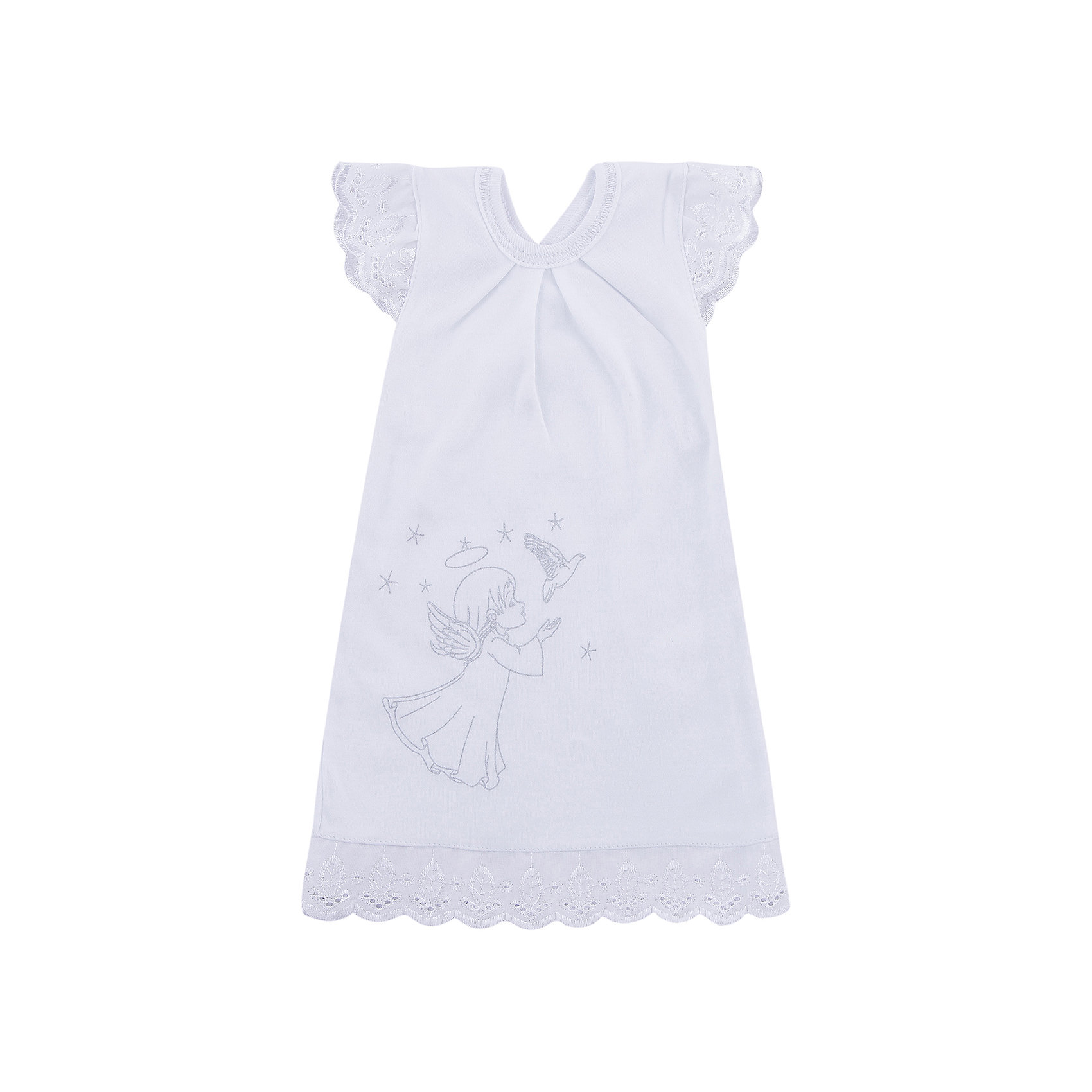 Крестильное платье, шитье, р-р 62, , белый NEWBORN 4912529