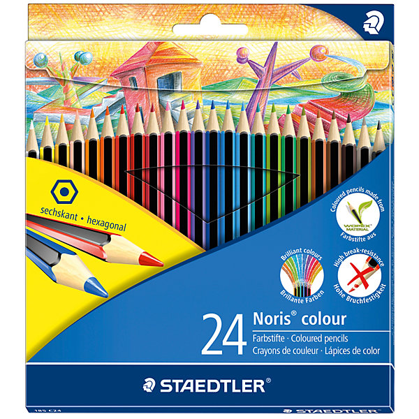 

Карандаш цветные Noris Colour, 24 цв