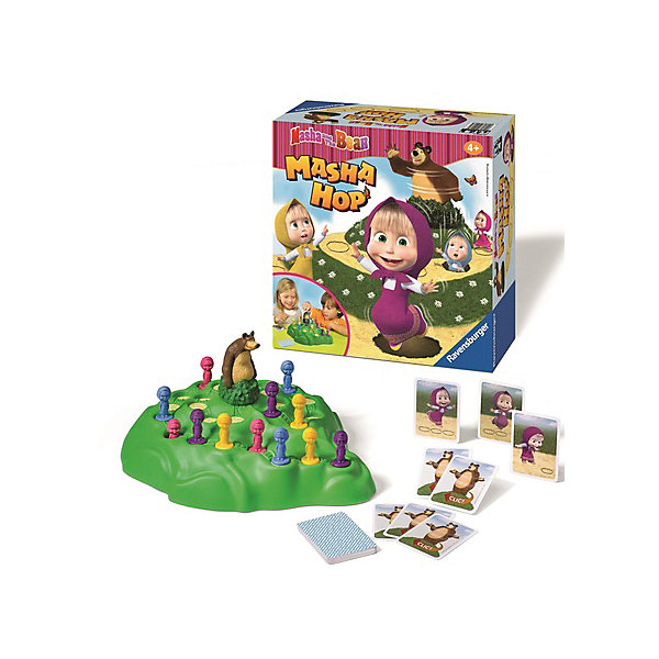 

Настольная игра Ravensburger "Маша и Медведь" Поймай Мишку