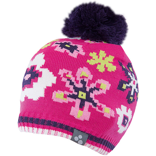 

Шапка Huppa Floral для девочки, Розовый