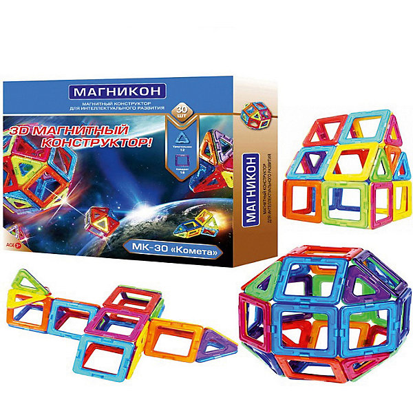 

Магнитный конструктор Магникон " Комета", 30 деталей