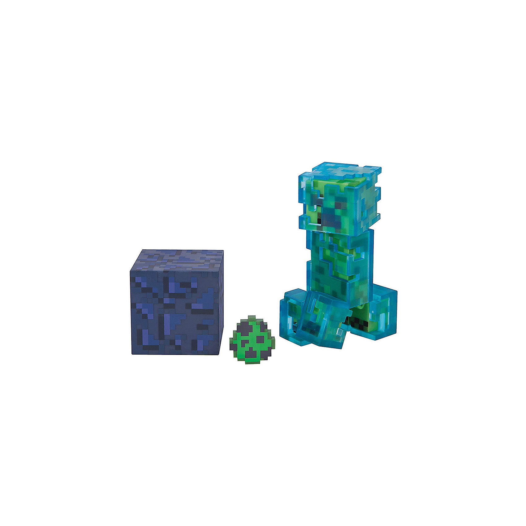 фото Игровая фигурка Jazwares Minecraft Charged Creeper, 8 см