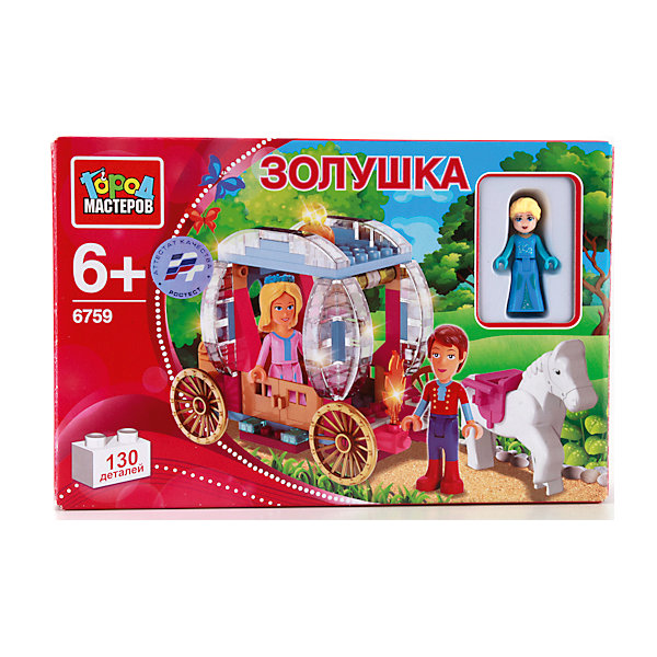

Конструктор "Карета Золушки, 130дет., Город мастеров