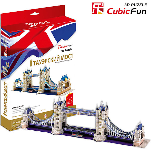 

Пазл 3D "Тауэрский Мост (Великобритания)", CubicFun