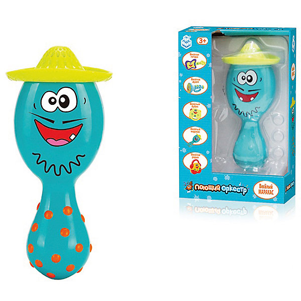 

Музыкальная игрушка 1Toy "Поющий оркестр" Маракас