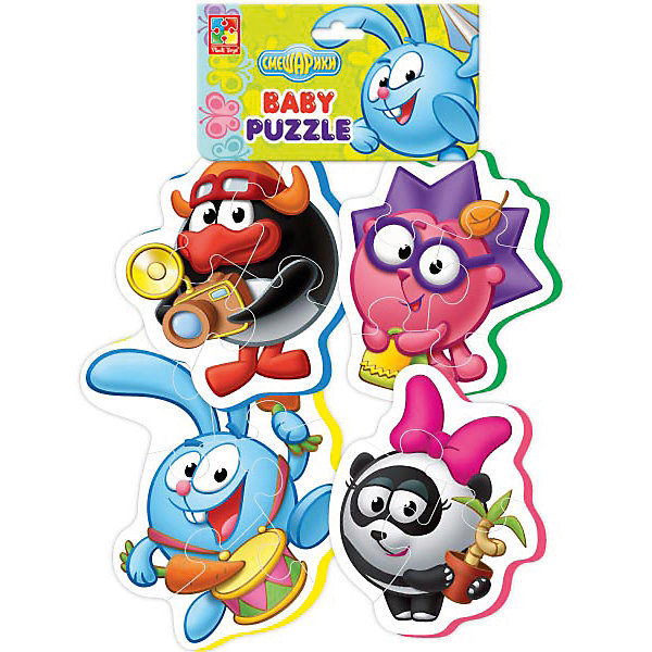

Мягкие пазлы "Смешарики", Vladi Toys