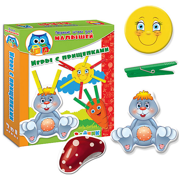 

Набор развивающих игр "Зайка", Vladi Toys