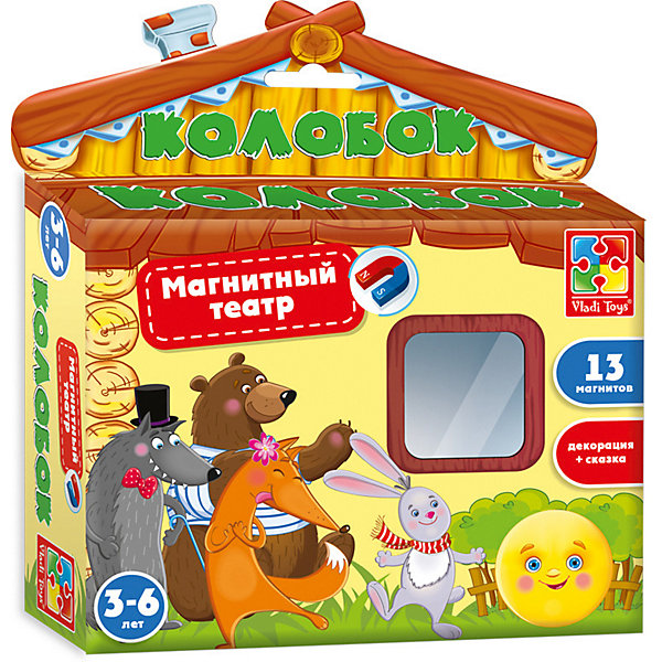 

Магнитный театр "Колобок" , Vladi Toys