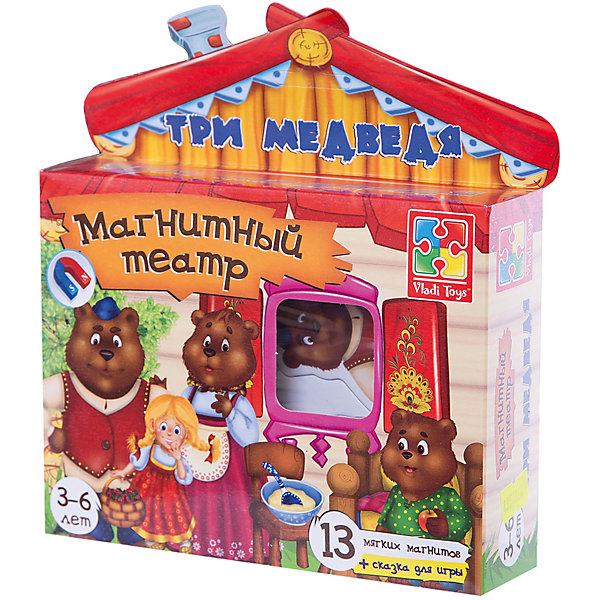 фото Магнитный театр "Три медведя" , Vladi Toys