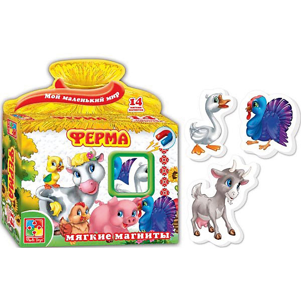 

Игра на магнитах "Ферма", Vladi Toys