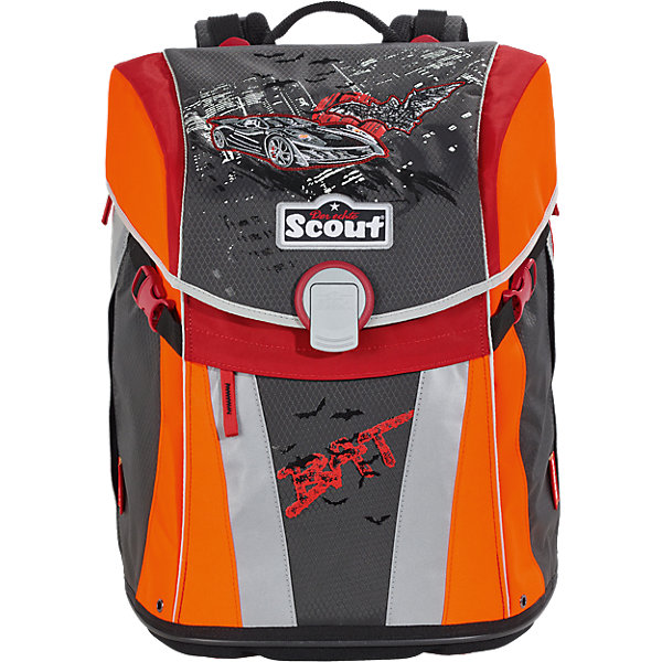 

Ранец Scout "Sunny exklusiv" Бэтмобиль, 4 предмета