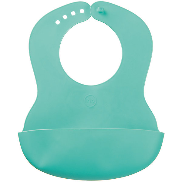 фото Нагрудник пластиковый детский "BABY PLASTIK BIB", Happy Baby, ментоловый