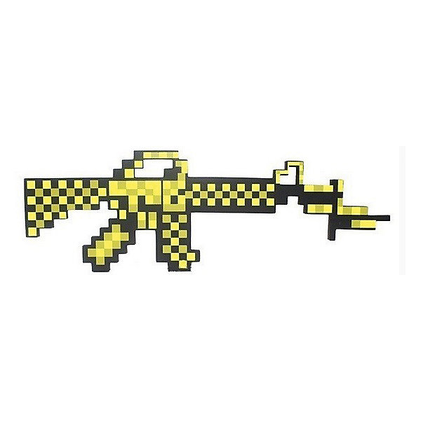 

Пиксельный автомат, золотой, 62 см, Minecraft