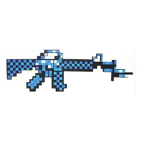

Пиксельный автомат, синий, 62 см, Minecraft