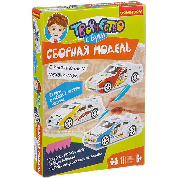 

Сборная 3D-модель "Гоночная машина, Сборная 3D-модель "Гоночная машина"