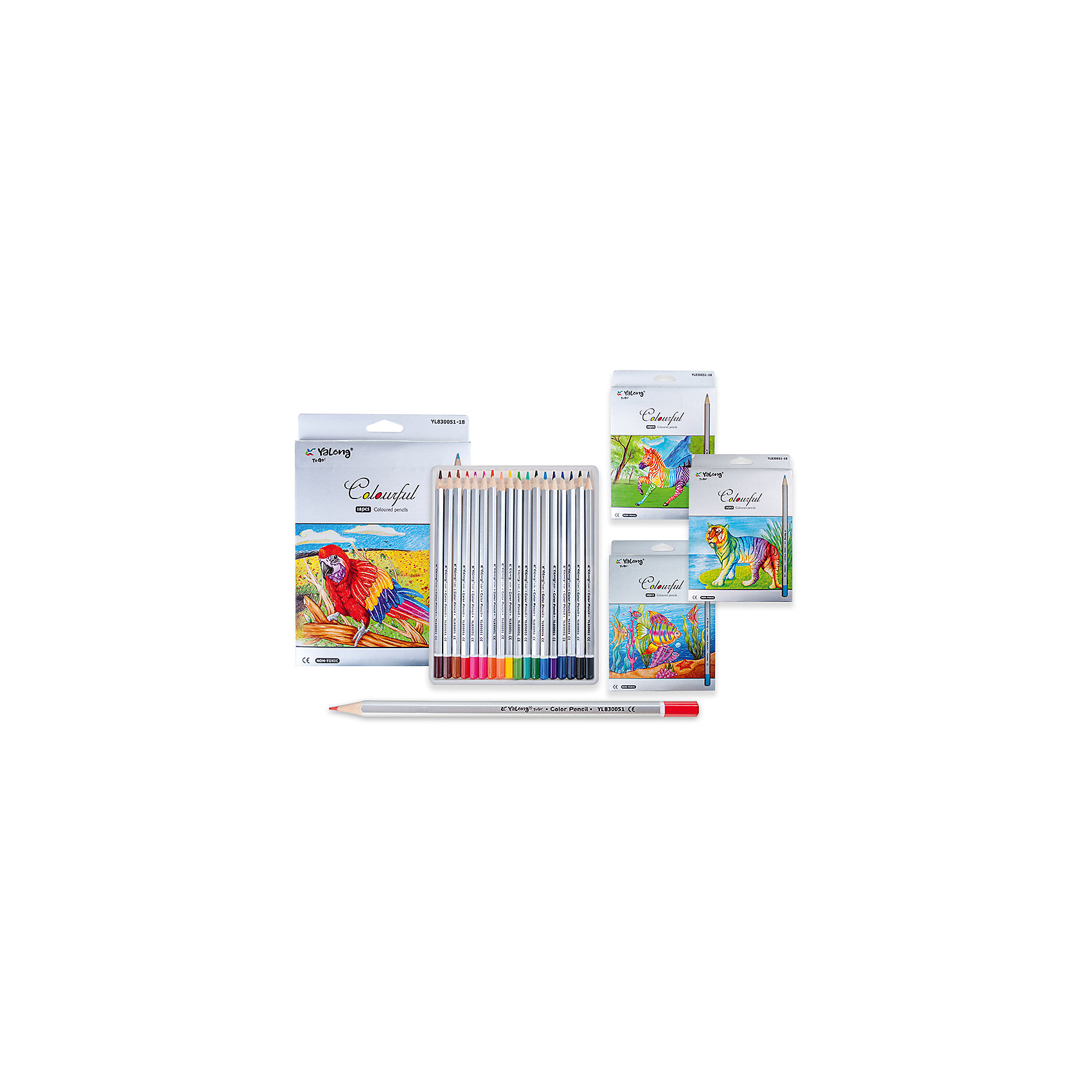 Цветные карандаши, 18 цветов Schreiber 4993557