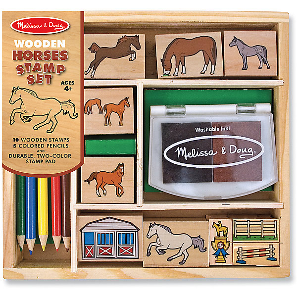 

Набор печатей Melissa & Doug "Лошади, Набор печатей Melissa & Doug "Лошади"