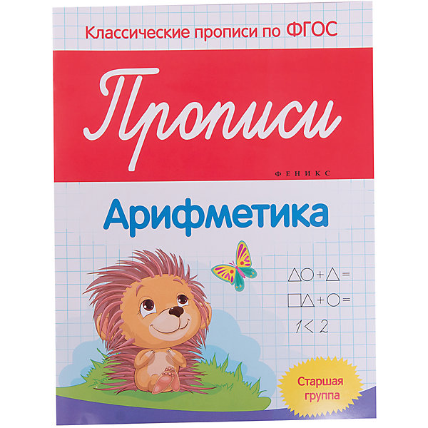 

Прописи: арифметика (старшая группа)