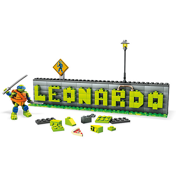 

Табличка для имени "Черепашки ниндзя", MEGA BLOKS