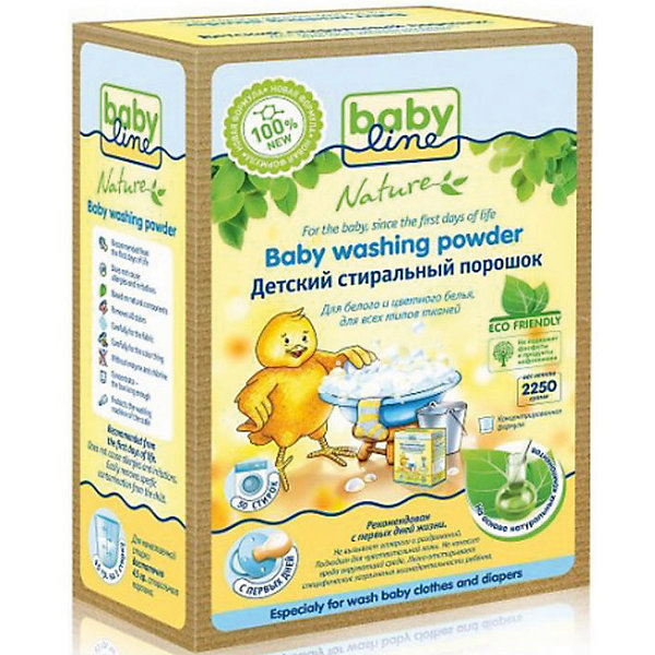 

Детский стиральный порошок концентрат 2,25 кг., BABYLINE