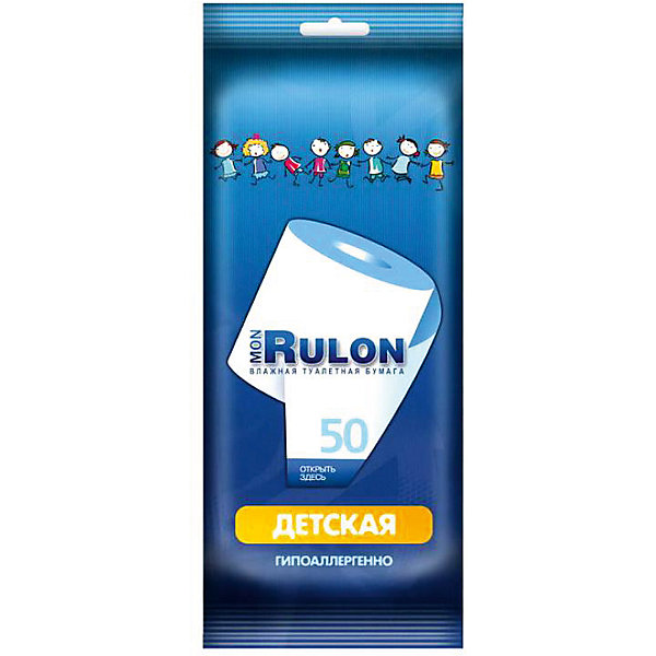 

Влажная туалетная бумага Mon Rulon №50