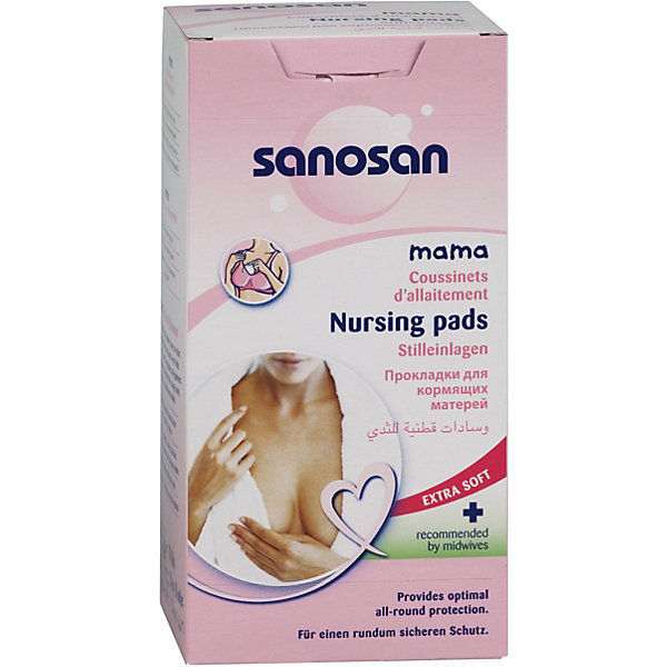 Прокладки для кормящих матерей 30 шт., Sanosan 5008375