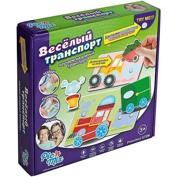 

Игра Веселый транспорт, Pic'nMix