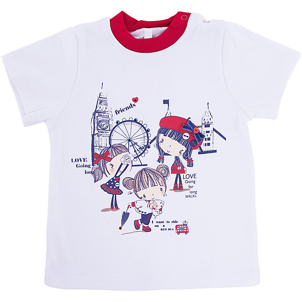 

Футболка для девочки Soni Kids, Белый