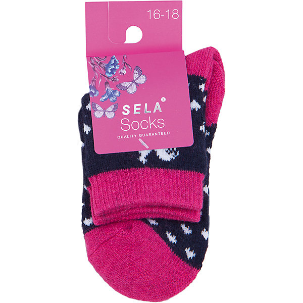

Носки для девочки SELA, Розовый