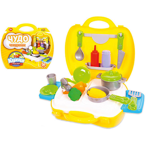 

Игрушечная кухня ABtoys "Чудо-чемоданчик", 21 предмет