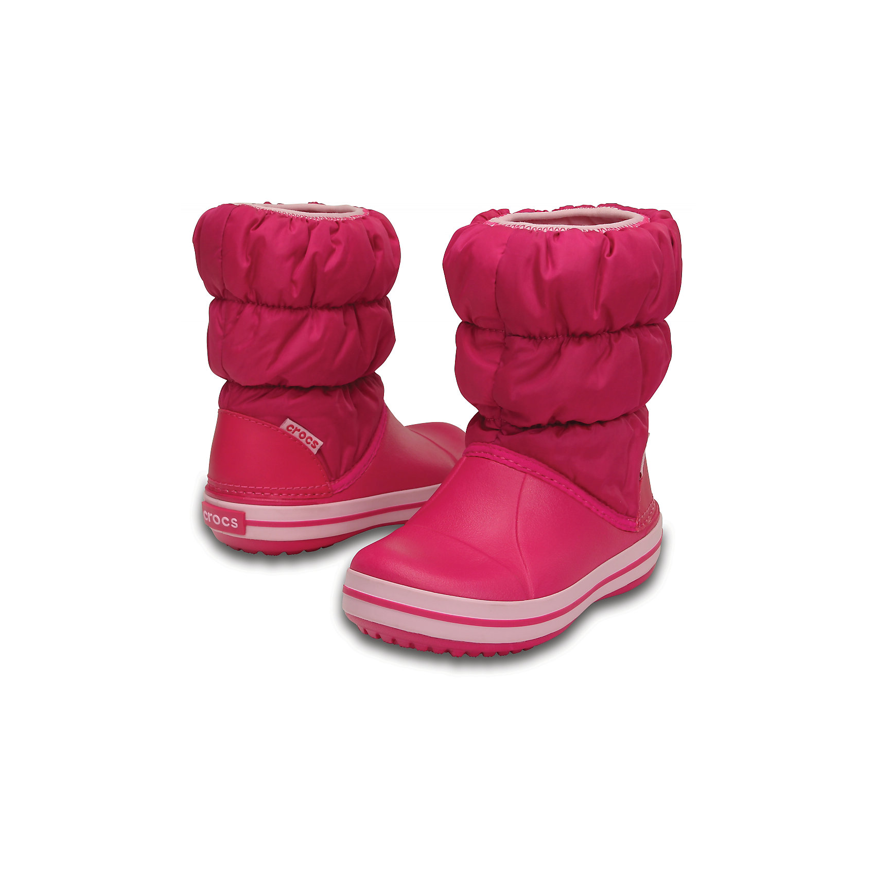 фото Сноубутсы Winter Puff Boot Kids для девочки CROCS