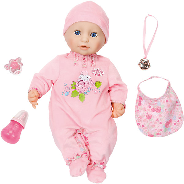 Многофункциональная кукла, 46 см, Baby Annabell Zapf Creation 5051999