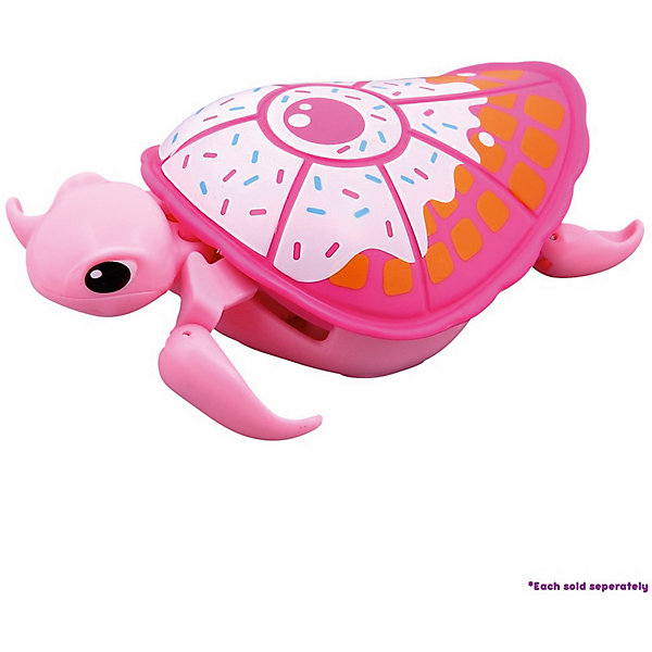 Moose Интерактивная черепашка, розовая с белым панцирем, 3-я серия, Little Live Pets