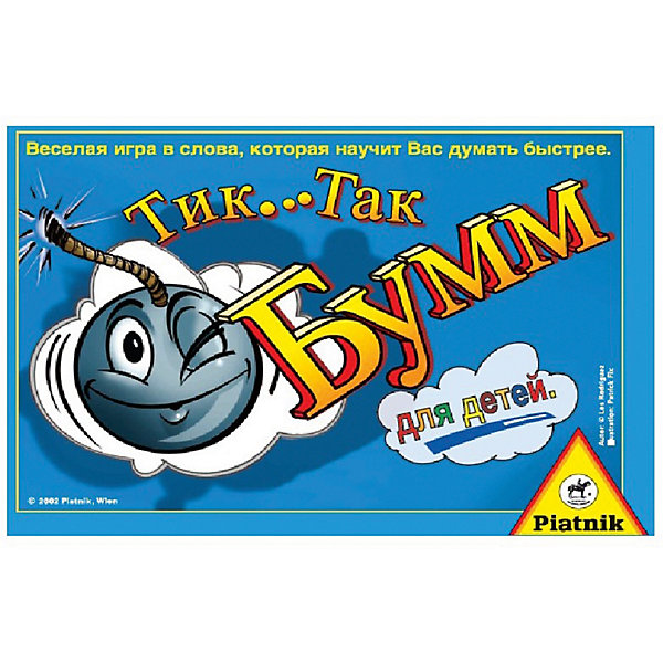 Piatnik Настольная игра Тик Так Бумм для детей, Piatnik