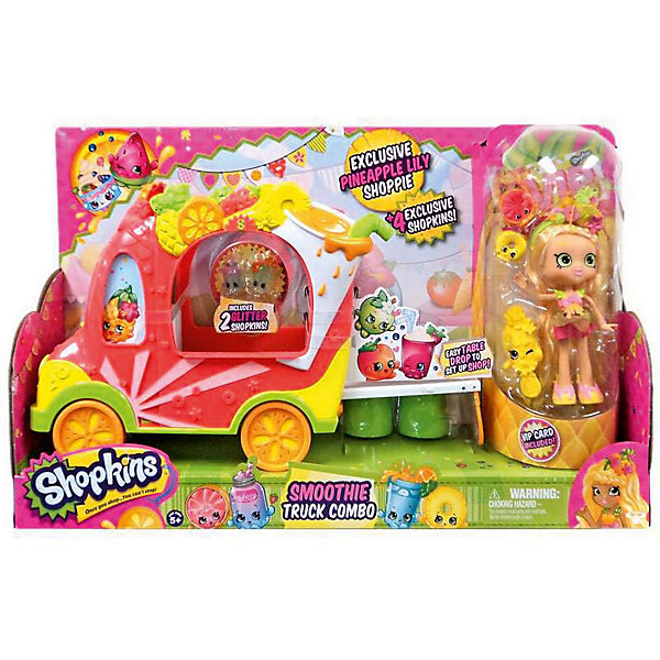 

Игровой набор "Смузи грузовичок и Тропическая Лили", Shopkins