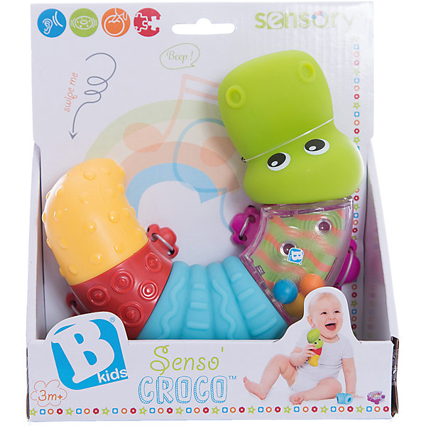 фото Веселый крокодильчик "Sensory", BKids Infantino bkids