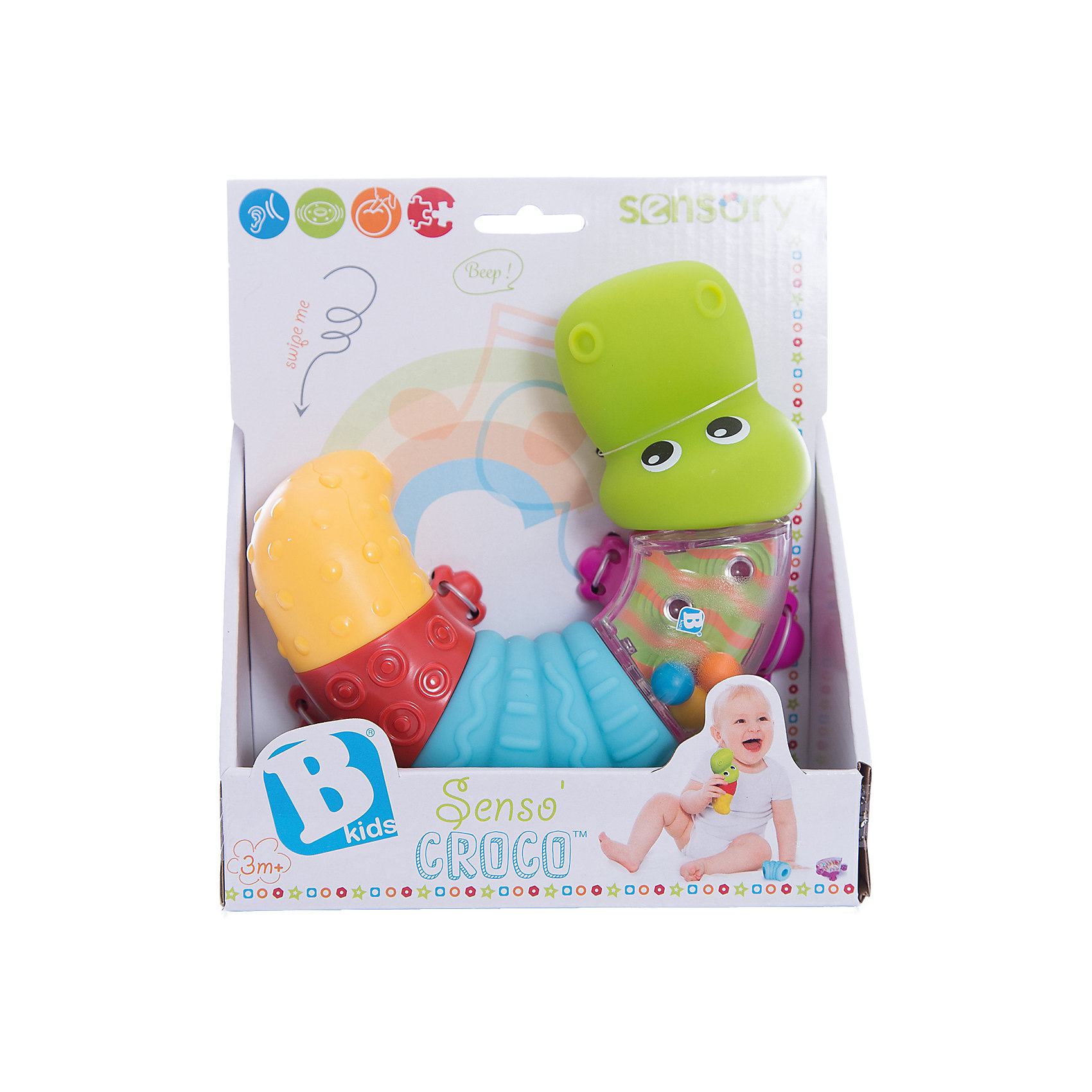 фото Веселый крокодильчик "Sensory", BKids Infantino bkids