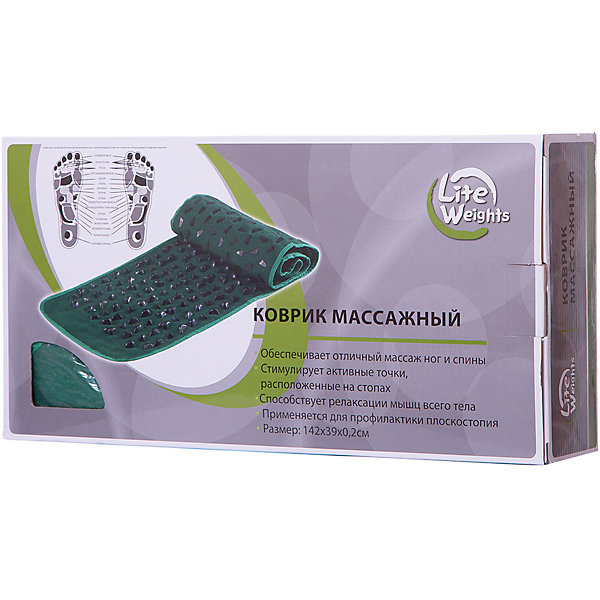 

Коврик массажный "С камнями", Lite Weights