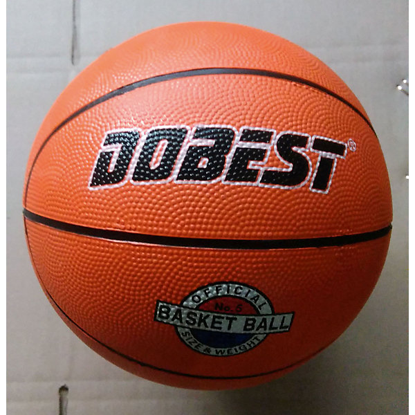 

Баскетбольный мяч RB5, р.5, резина, оранж., Dobest