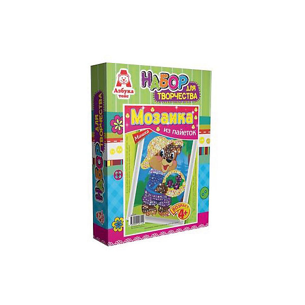 

Картина из пайеток "Мишка"