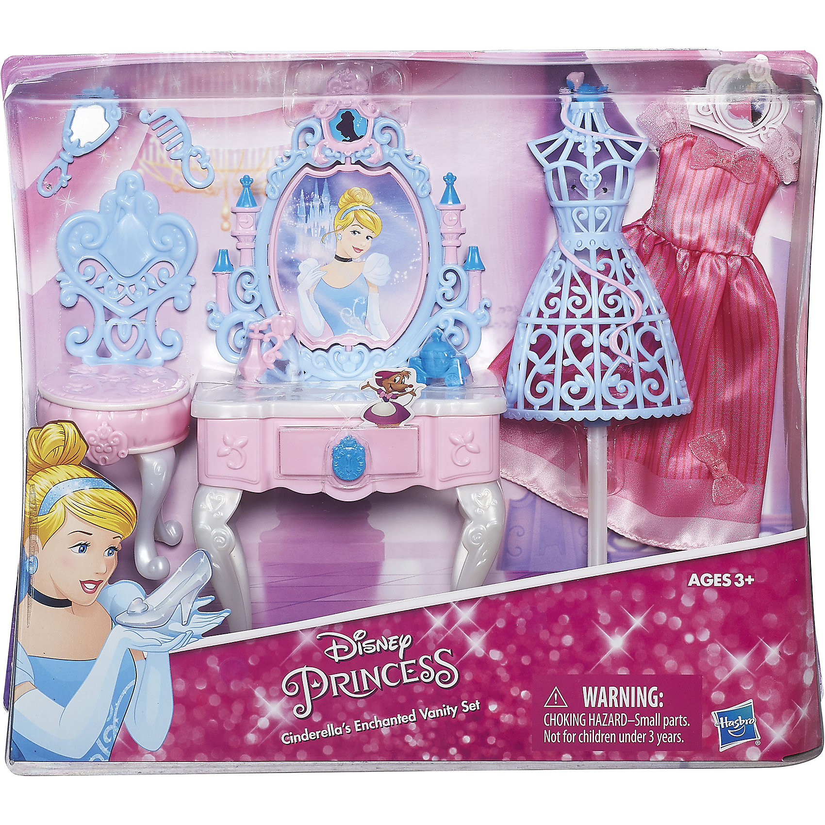 фото Игровой набор туалетный столик Золушки, Принцессы Дисней, B5309/B5311 Hasbro
