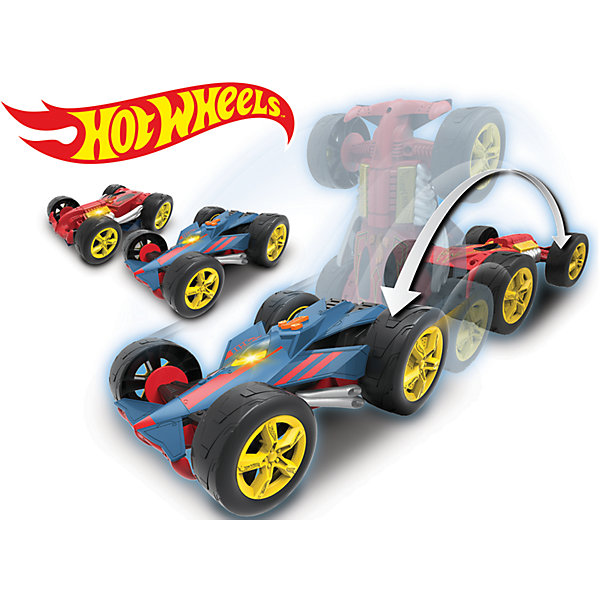 

Машинка - Перевертыш 2 в 1 (свет, звук), 20 см Hot Wheels
