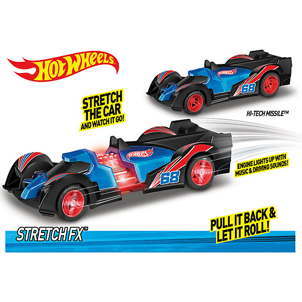 

Машинка Stretch FX - Hi-Tech Missile (свет, звук), Hot Wheels